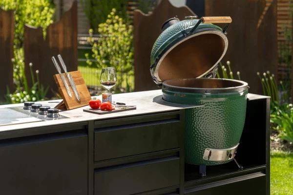 Aussenküche mit Green Egg