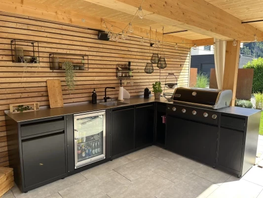 Eck Outdoorküche