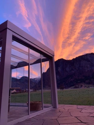 Schiebverglasung CUBE