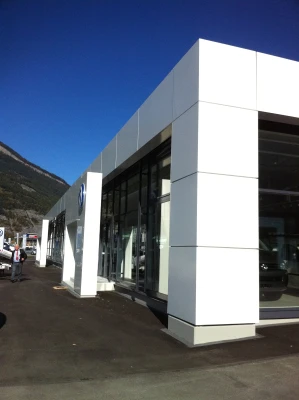 Fassadenlösungen aus Metall