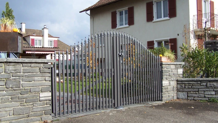 Drehtor Aluminium 2 Flügel